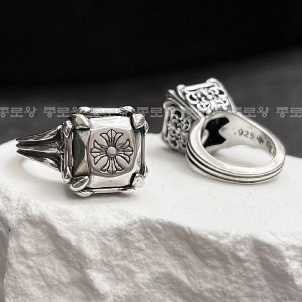 Chrome Hearts 크롬하츠 칵테일 크로스 테일링 반지