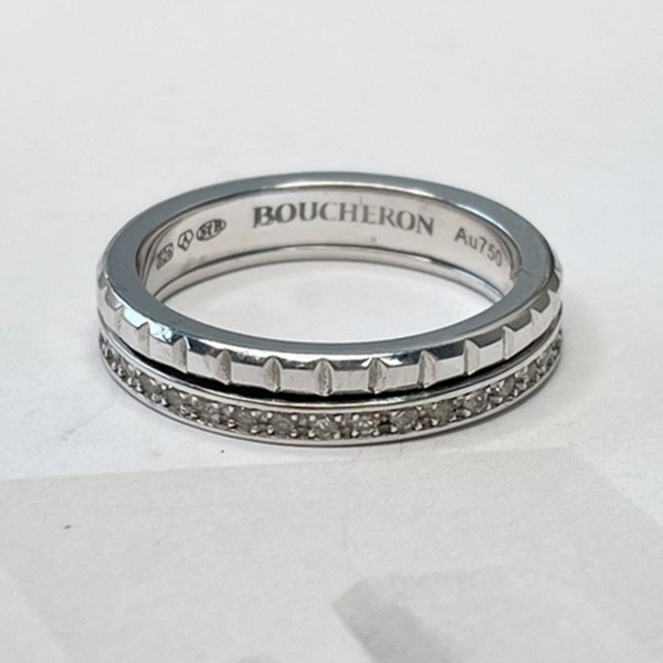 BOUCHERON 부쉐론 콰트로 레디언트에디션 클루 드 파리 웨딩밴드 반지